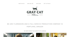 Desktop Screenshot of graycatfilms.com