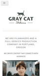 Mobile Screenshot of graycatfilms.com